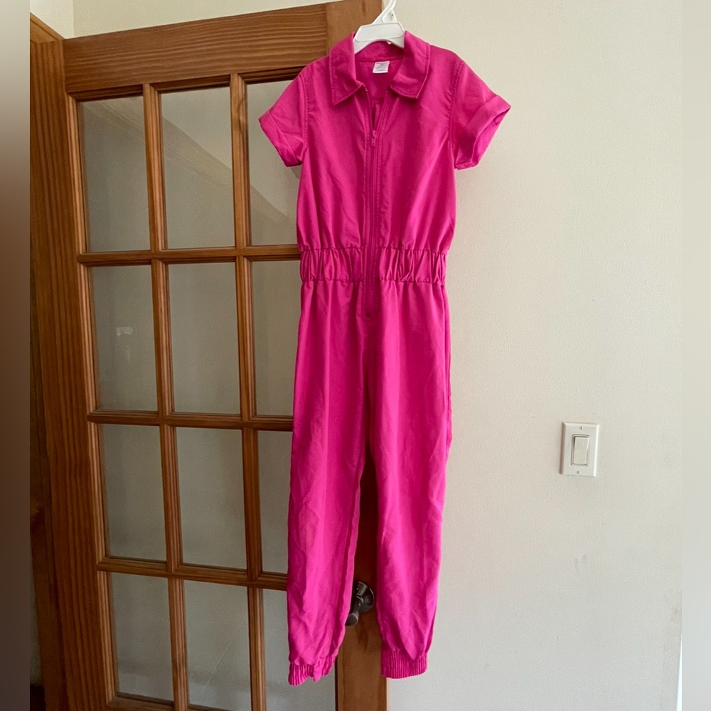 Girls Weissman Pink Jumpsuit